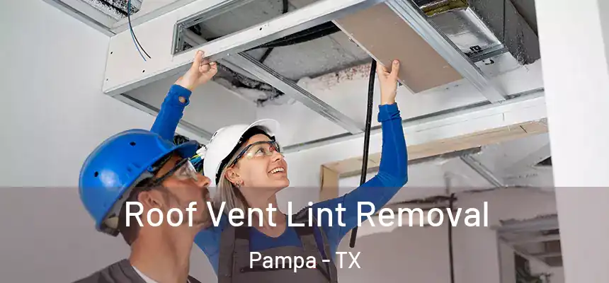  Roof Vent Lint Removal Pampa - TX